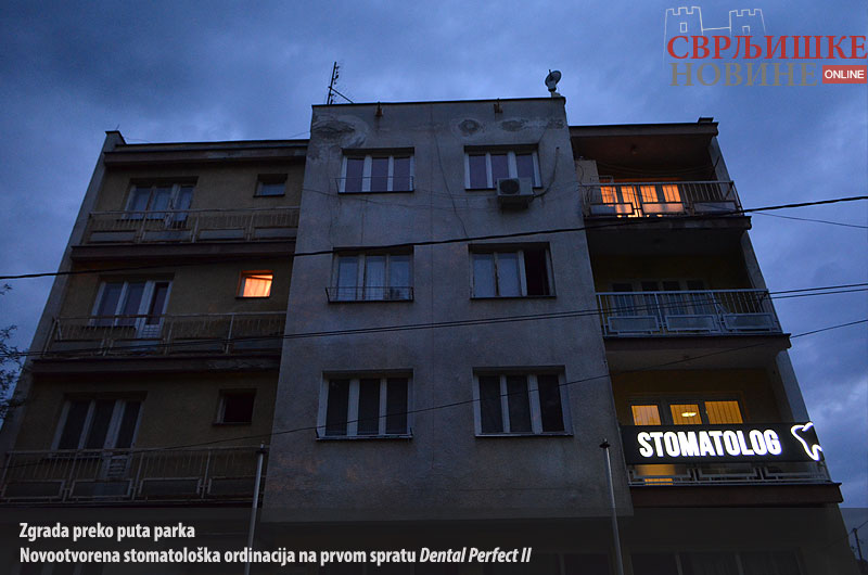 04.05.2013. / Novootvorena stomatološka ordinacija Dental Perfect 2 nalazi se u zgradi preko puta parka u Svrljig 3 1