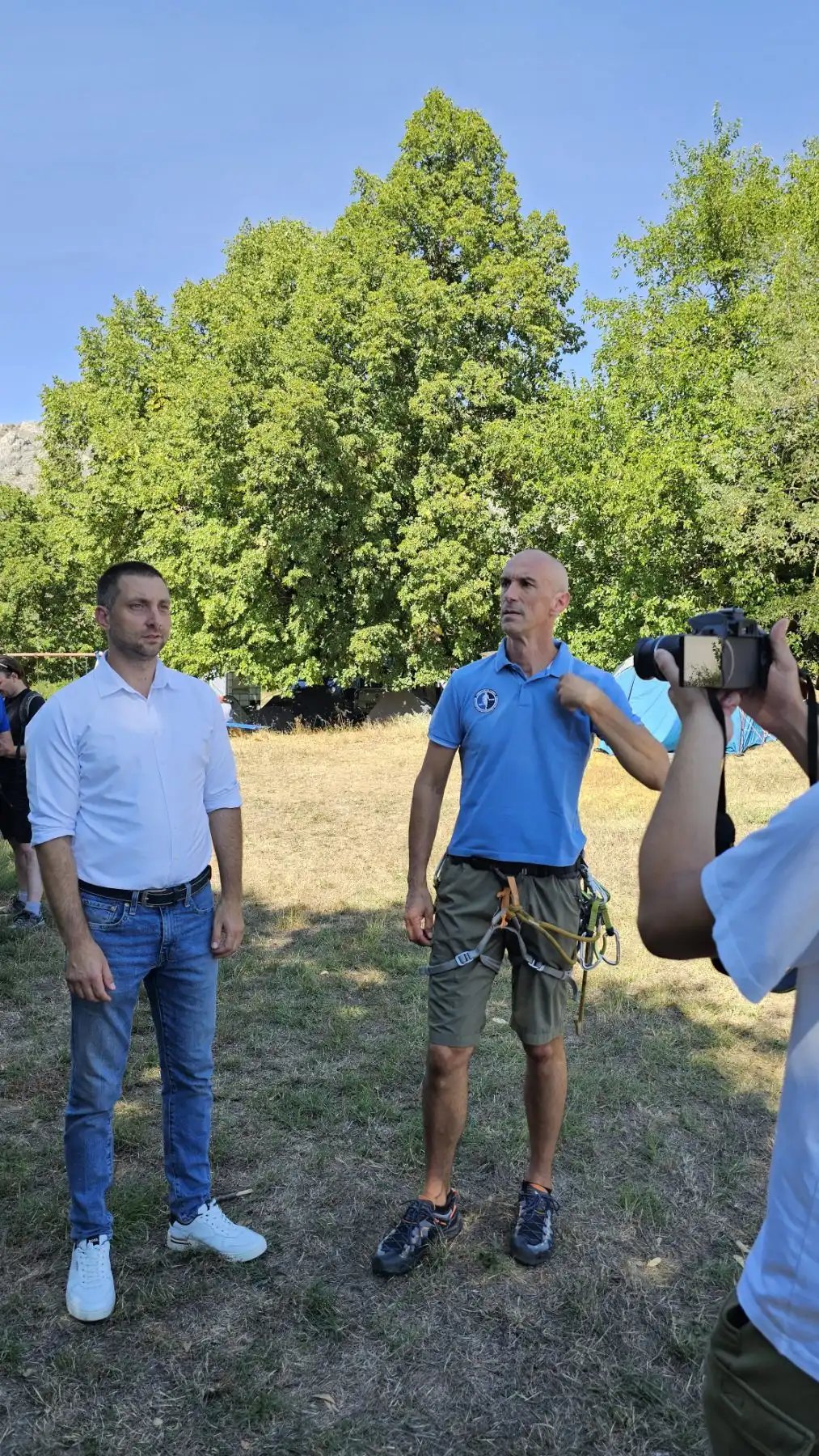 Predsednik opštine Svrljig Miroslav Marković obišao učesnike, foto: Organizator