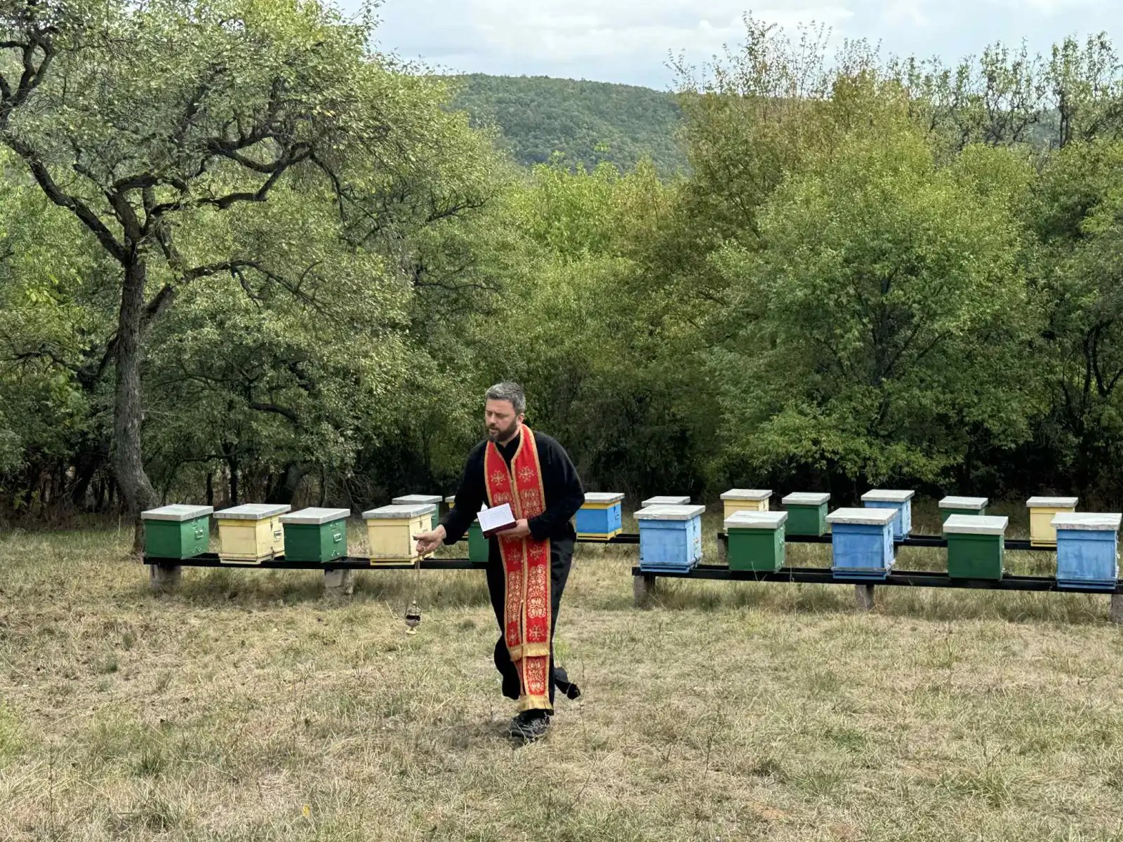 Otac Mladen Marinković, foto: Svrljiške novine