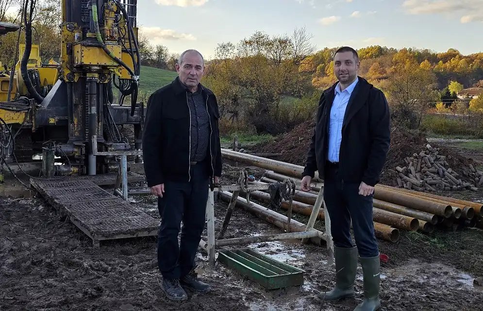 Radovi na kopanju bunara, foto: M.M.