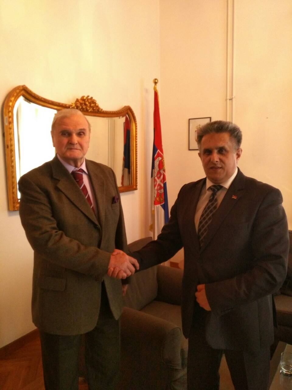Sa ambasadorom Srbije u Rumuniji