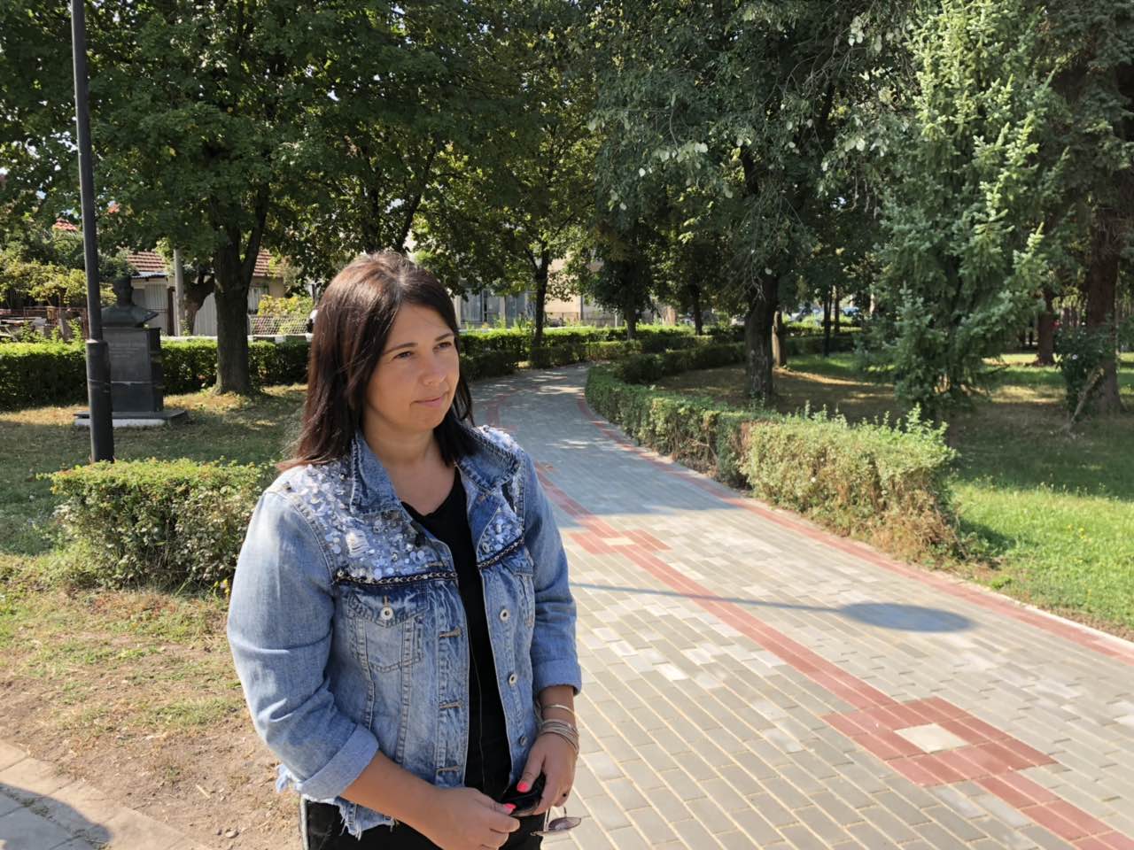 Predsednica opštine Svrljig Jelena Trifunović obišla gradski park, foto: M.M.