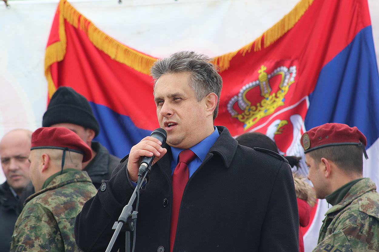 Predsednik Ujedinjene seljačke stranke Milija Miletić
