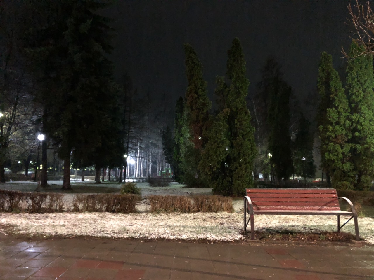 BABA MARTA POKAZALA ZUBE! Pao sneg u Svrljigu 1 Sneg u martu, gradski park, foto: S.M.