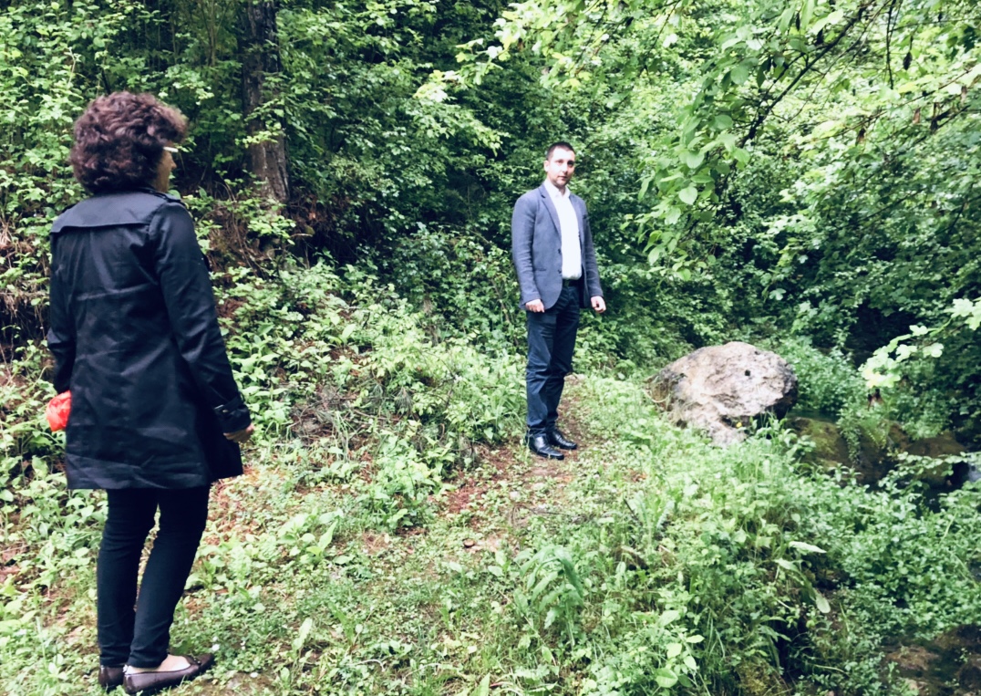 U Okruglici se gradi odmaralište za turiste 2 Okruglica, mesto buduće gradnje, foto: M.M.