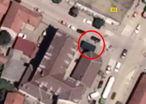 MILETIĆ: PROVERITI DA LI JE LEGALNA GRADNJA OBJEKTA U CENTRU SVRLJIG!? 3 Sporno mesto gradnje, foto: Google maps