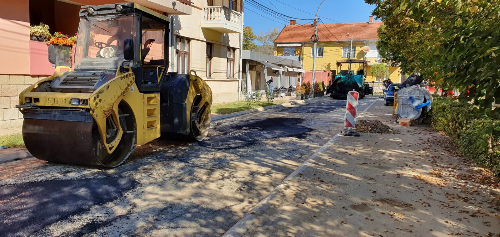 Asfaltiranje, ulica 6. ličke, foto: M.M.