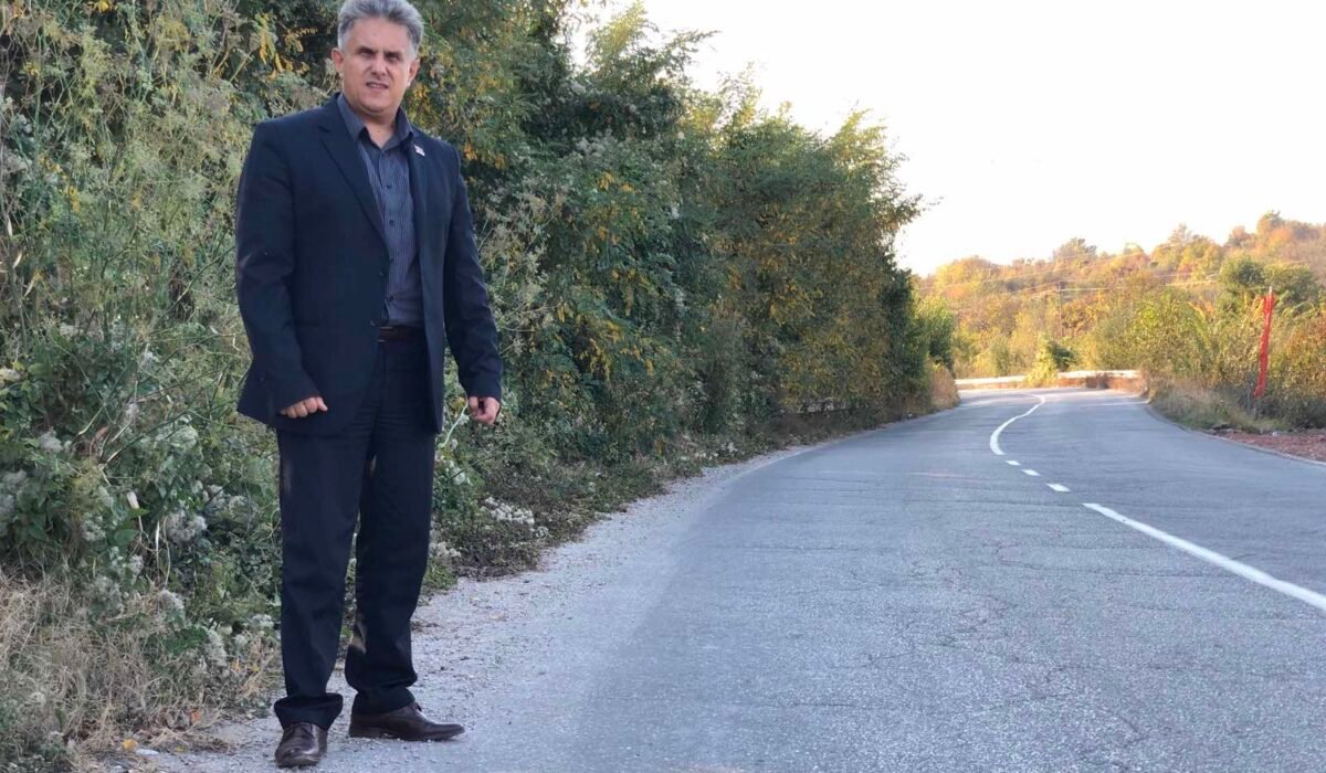 Miletić obilazi saobraćajnicu, foto: M.M.