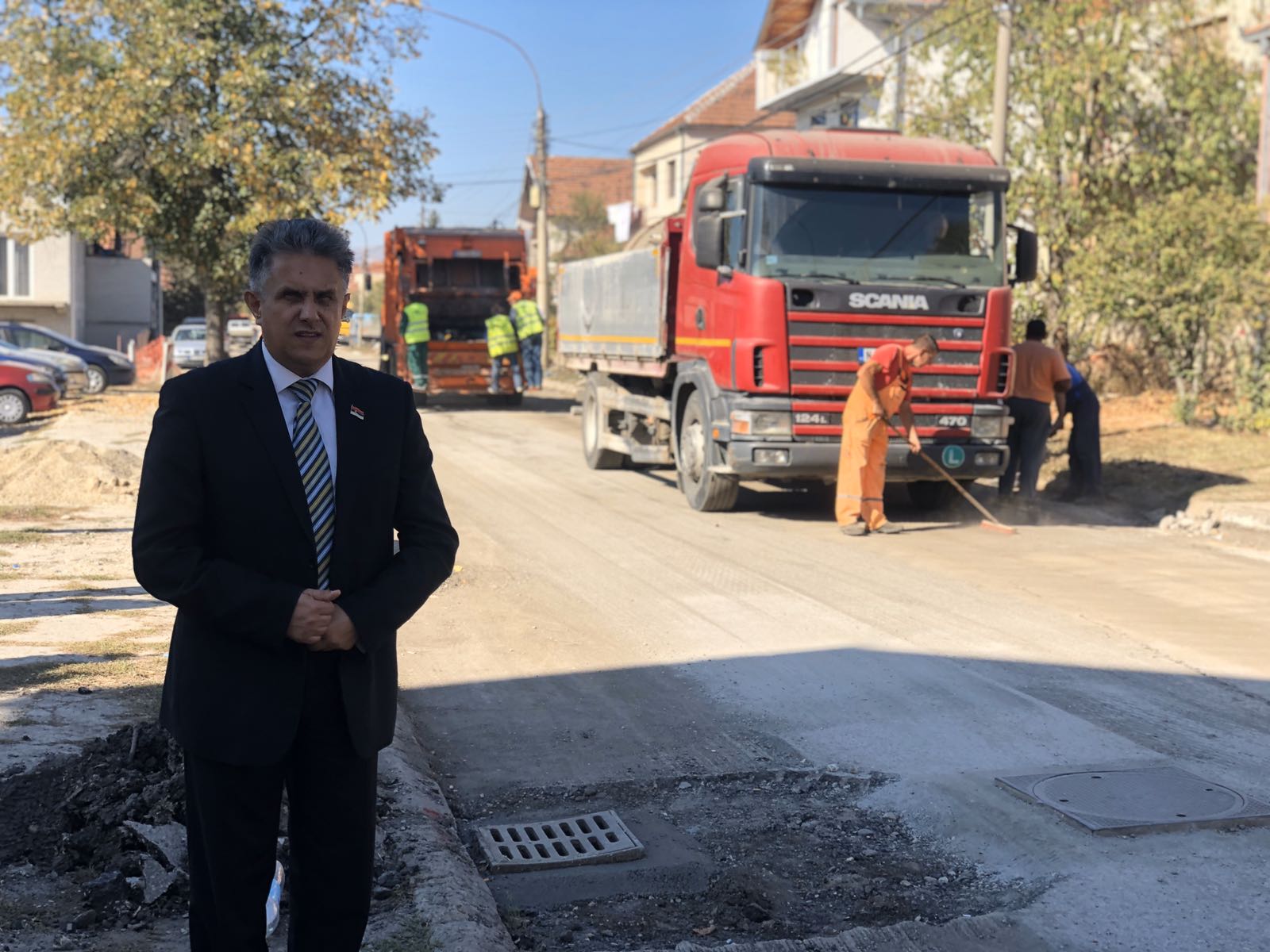 Miletić obišao radove, foto: D. Miladinović
