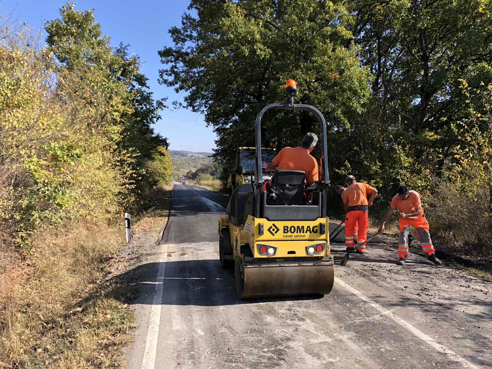 Poslanik Miletić obilazi radove, foto: M.M.