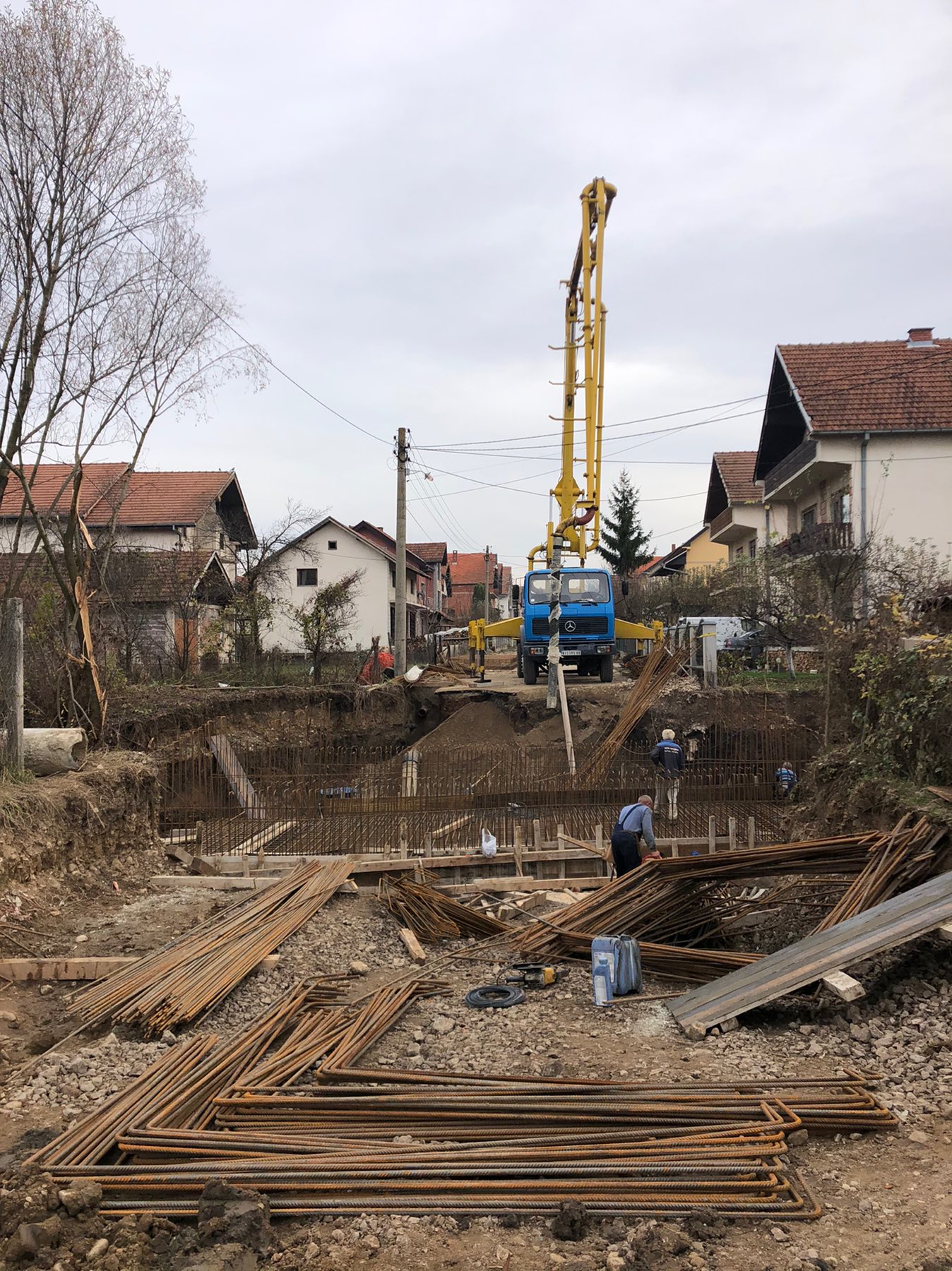 Izgradnja mostova po planu! 3 Dobra reka, izgradnja mosta, foto: M. Miladinović