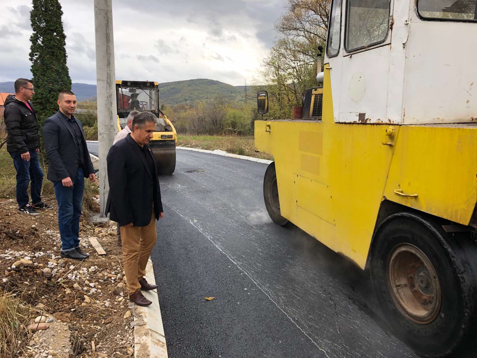 Radovi u ulici dr Raše Cvetkovića, foto: M. Miladinović