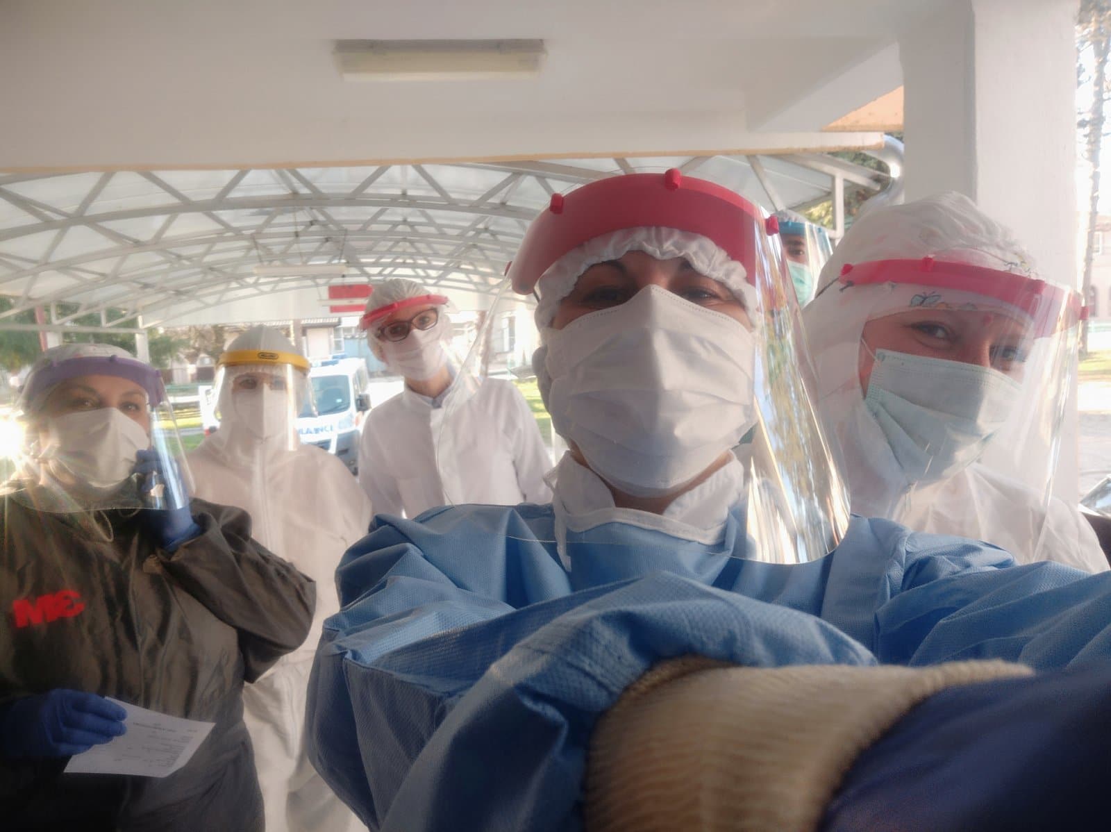 FOTO INFO: Naši heroji 4 Kovid ambulanta, medicinski radnici, foto: Svrljiške novine