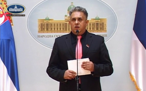 Miletić, foto: Parlament Srbije