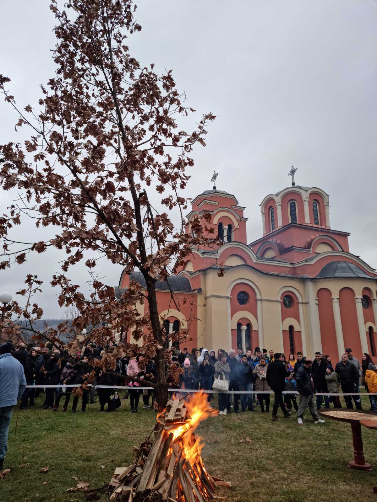 Badnjak u crkvi, foto: Svrljiške novine