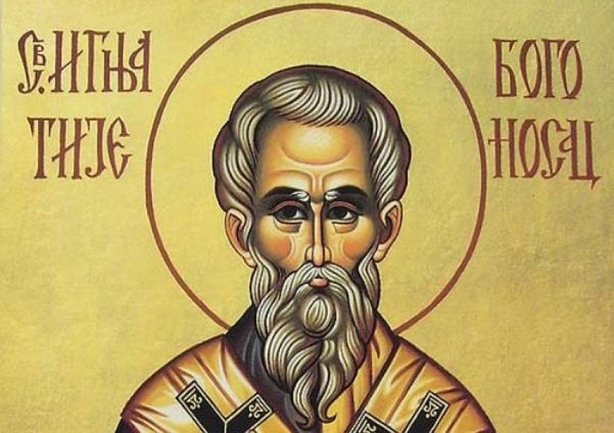Danas je Sveti Ignjatije Bogonosac 1 Sveti Ignjatije Bogonosac, foto: Google