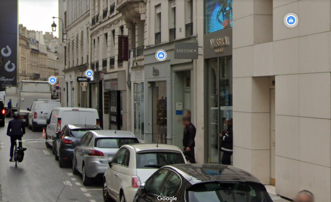 Ulica u kojoj se odigrala pljačka, foto: Google maps