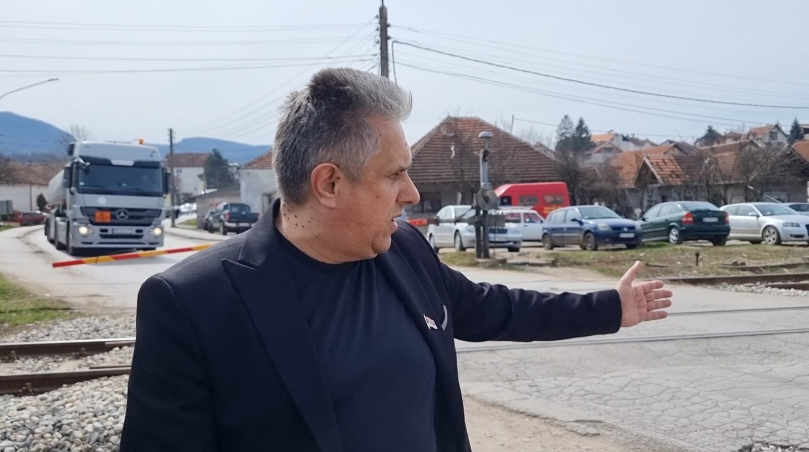Miletić objašnjava problem, foto: Video, PrtScr