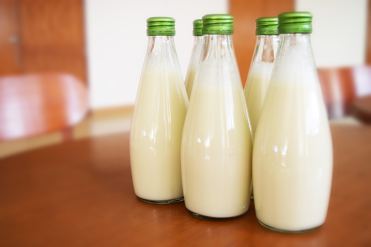 Mleko, ilustracija, pixabay.com
