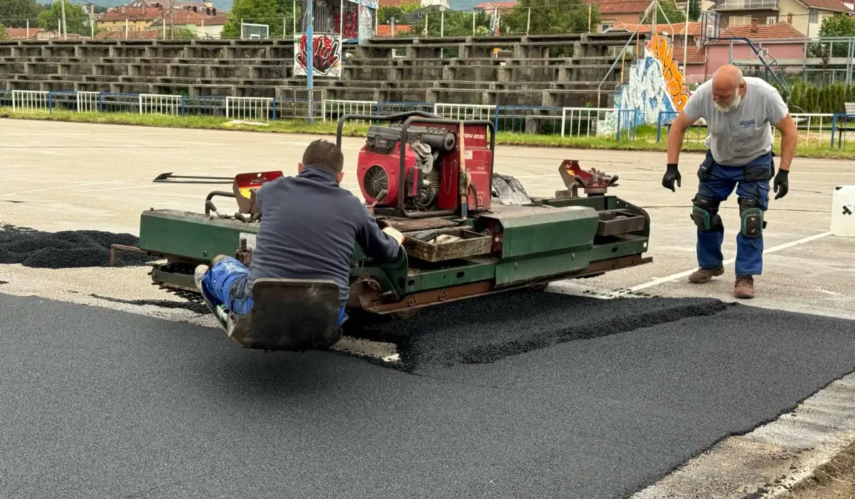 Poligon dobija novi izgled, foto: Svrljiške novine