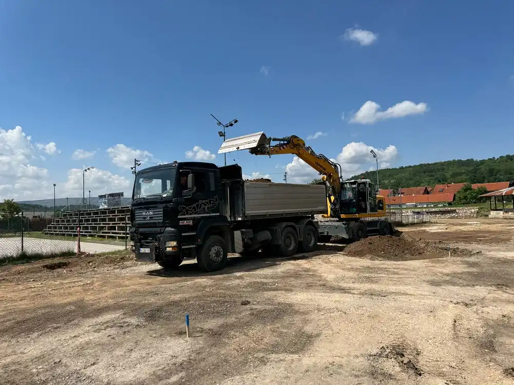 Radovi SRC ,,Pastirište'' Svlrjig, foto: Svrljiške novine