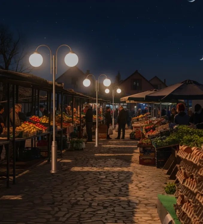 Ilustracija, noćna pijaca Svrljig, foto: Svrljiške novine