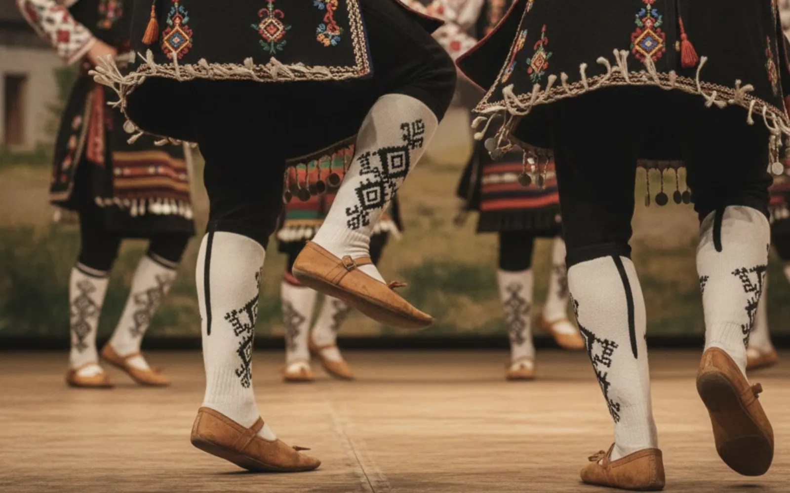 Humanitarni godišnji koncert KUD ,,Beloinje“ 2 Ilustracija, folklor, generisano AI