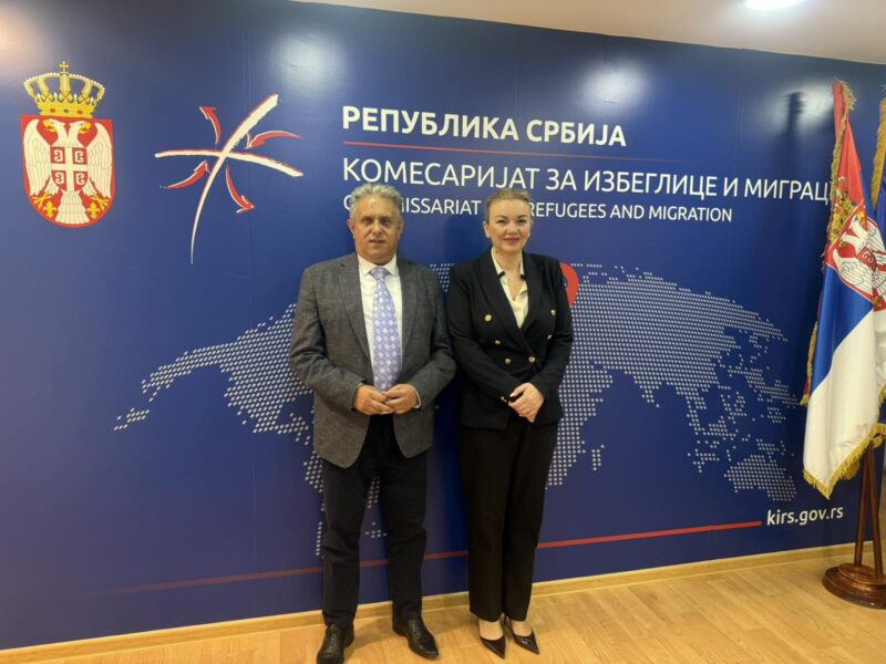 Miletić i Stanisavljević o položaju izbeglih i raseljenih lica u Svrljigu 1 Miletić i Stanisavljević, foto: Mina PR Komesarijata