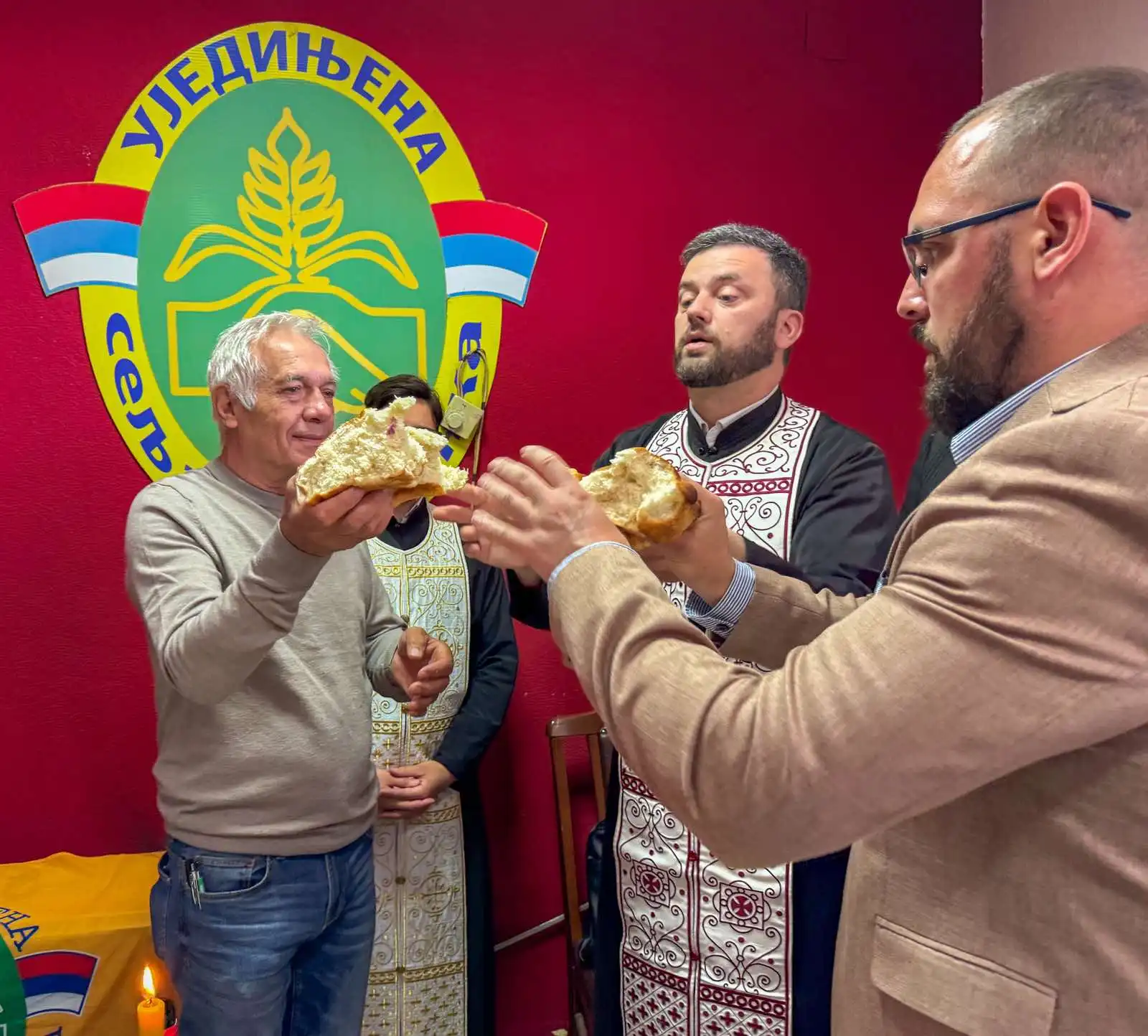 Ujedinjena seljačka stranka proslavila Svetog Marka 1 Kolačari, foto: Svrljiške novine
