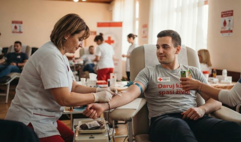 U Svrljigu 2. oktobra akcija dobrovoljnog davanja krvi 1 Dobrovoljno davanje krvi, foto izrađena uz pomoć AI tehnologije, Svrljiške novine