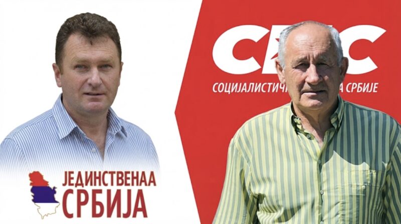 Trojica kandidata iz Svrljiga na listi „Ivica Dačić – Faktor stabilnosti!“ 1 Goran Marinković (JS) i Zoran Nikodijević (SPS), foto: AI generisana