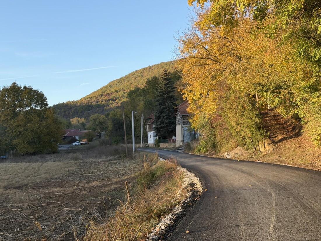 Asfaltiran put kroz Pirkovac, foto: Svrljiške novine