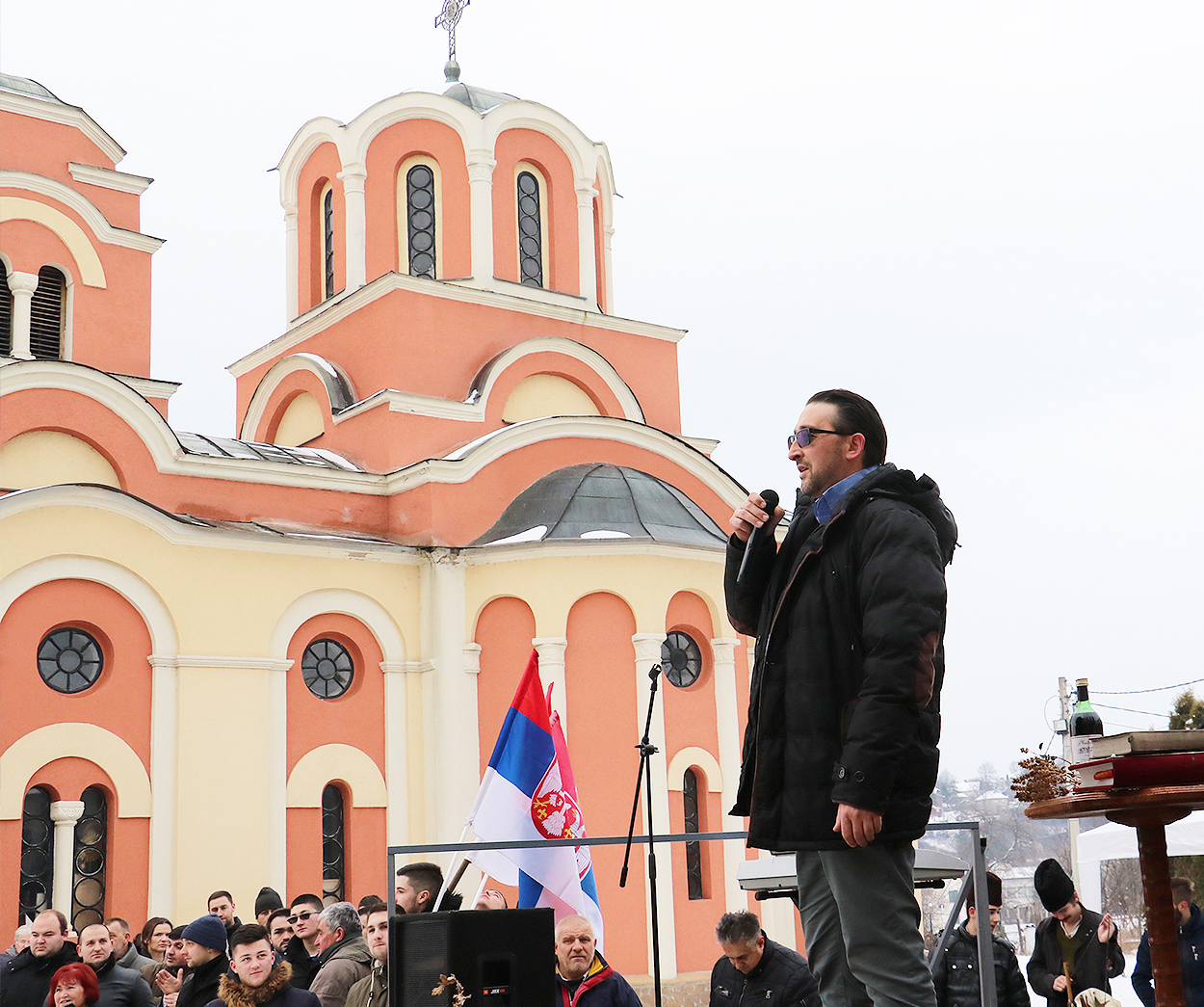 Domaćin Badnjeg dana Igor Davidović, foto: M.M. 