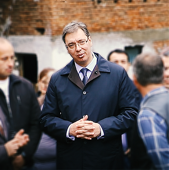 Predsednik Srbije Aleksandar Vučić u poseti Svrljigu i selu Beloinje, foto: Svrljiške novine 